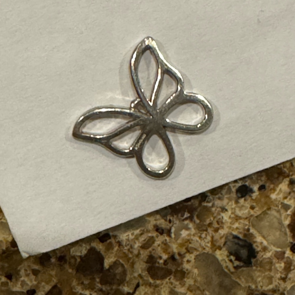 Tiffany and Co *retired* Sterling silver butterfly charm pendant